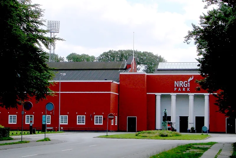 the former Aarhus Idrætspark / NRGi Park, historical ground photograph