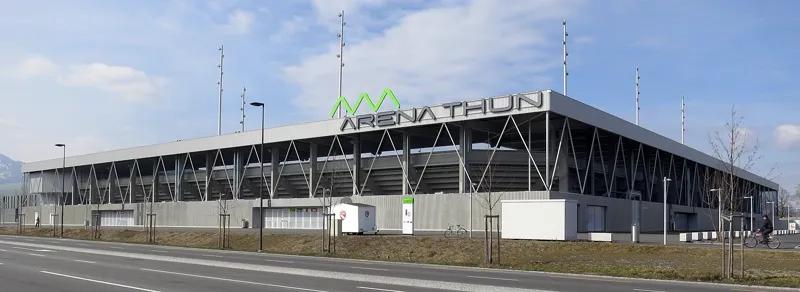Arena Thun, historical ground photograph